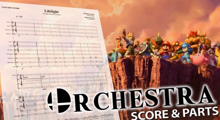Super Smash Bros Ultimate Lifelight Orchestral Cover Score